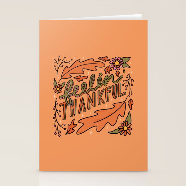 Feelin Thankful Stationery Card Gallery Image 2