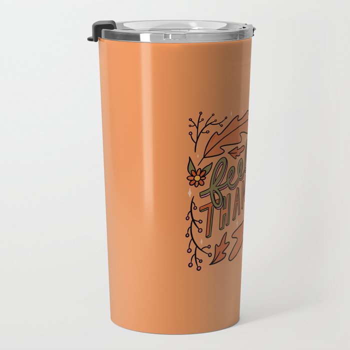 Feelin Thankful Travel Mug Gallery Image 3