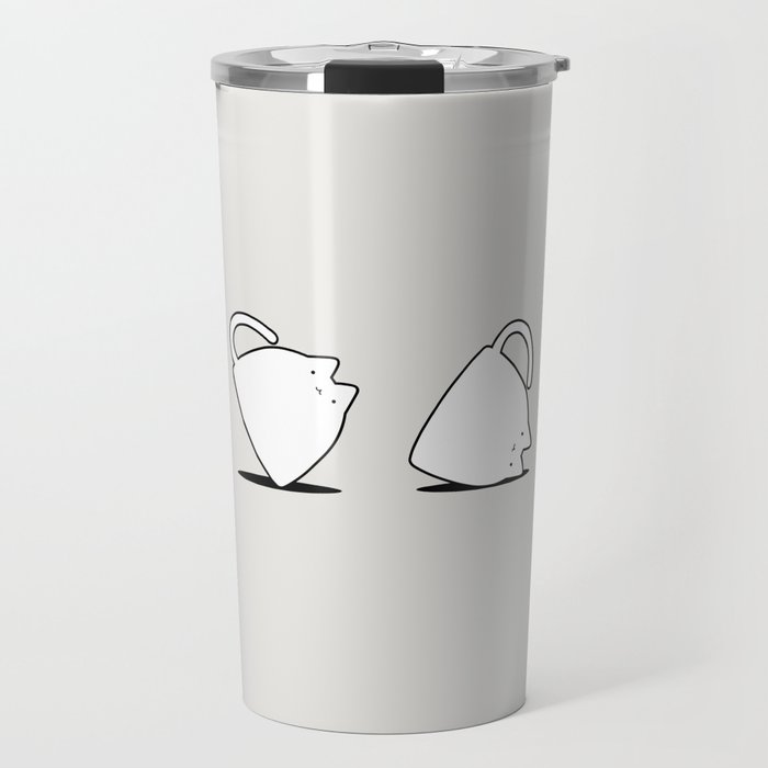Coffee Cat 3: Coffee? Travel Mug Gallery Image 1