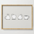 Coffee Cat 3: Coffee? Serving Tray Gallery Image 1