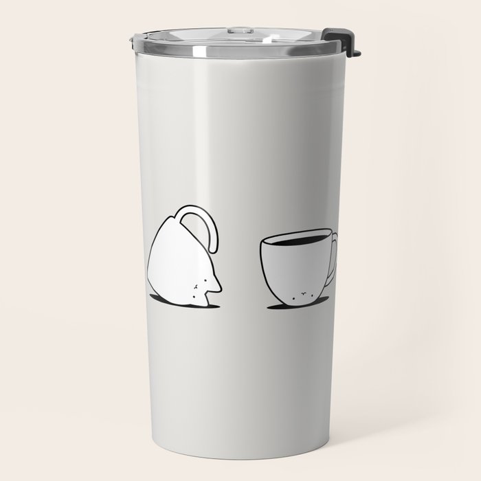 Coffee Cat 3: Coffee? Travel Mug Gallery Image 2