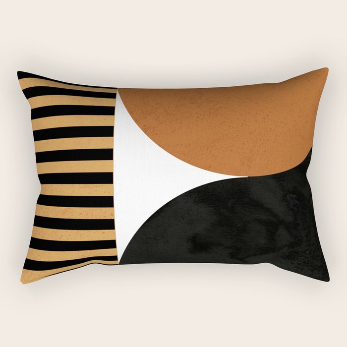 Bau Haus Mid Century 3 Rectangular Pillow Gallery Image 2