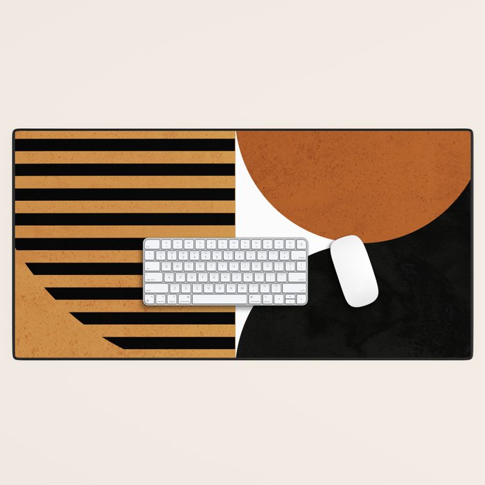 Bau Haus Mid Century 3 Desk Mat Gallery Image 1