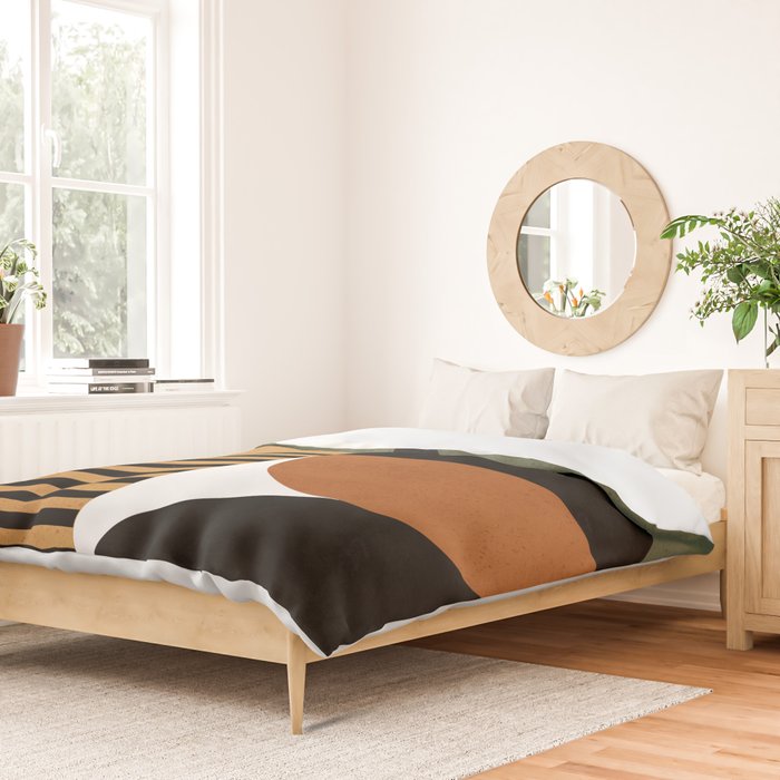 Bau Haus Mid Century 3 Duvet Cover Gallery Image 2