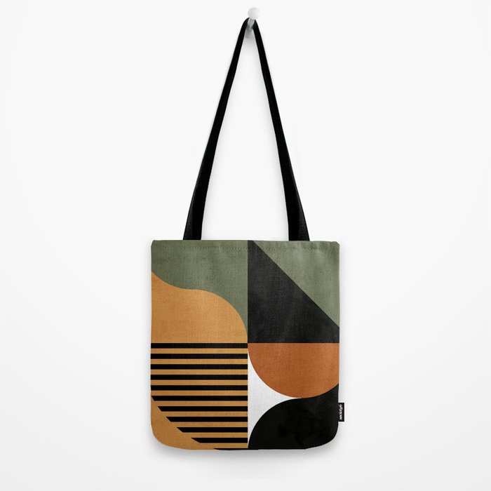 Bau Haus Mid Century 3 Tote Bag Gallery Image 2