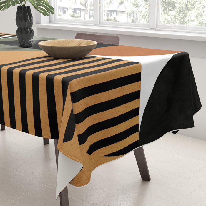 Bau Haus Mid Century 3 Tablecloth Gallery Image 3