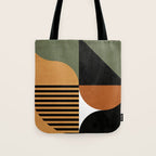Bau Haus Mid Century 3 Tote Bag Gallery Image 1