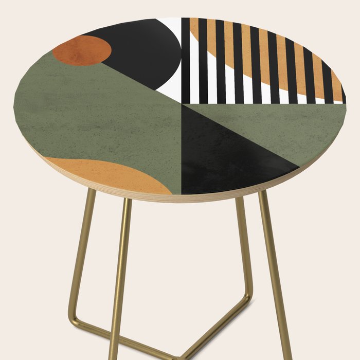 Bau Haus Mid Century 3 Side Table Gallery Image 2