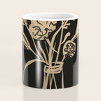 Minimalist Flowers In A Vase 5 Coffee Mug Gallery Image 4