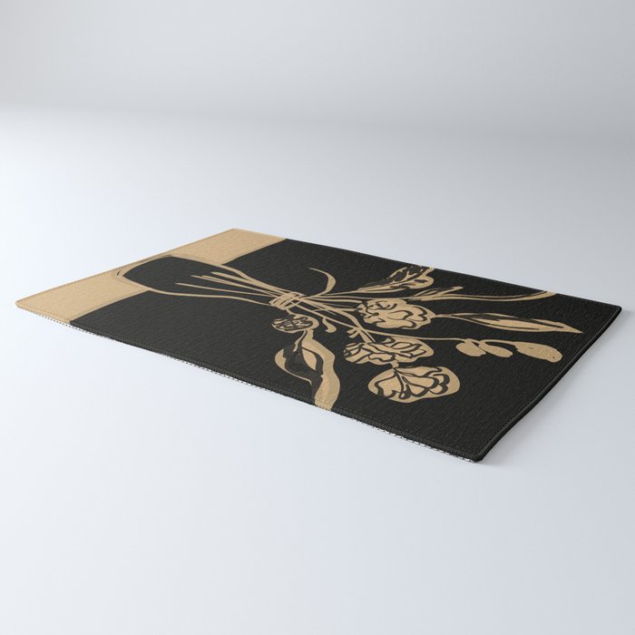 Minimalist Flowers In A Vase 5 Rug Gallery Image 3