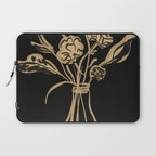 Minimalist Flowers In A Vase 5 Laptop Sleeve Gallery Image 1