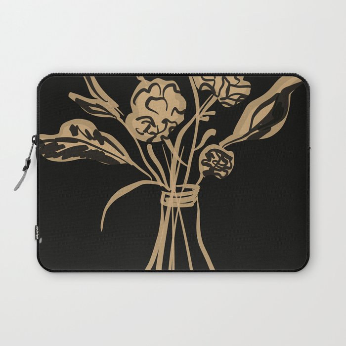 Minimalist Flowers In A Vase 5 Laptop Sleeve Gallery Image 1