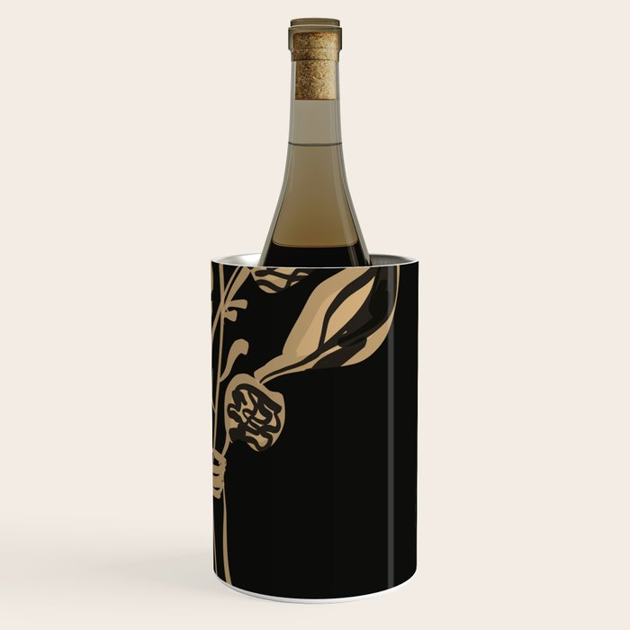 Minimalist Flowers In A Vase 5 Wine Chiller Gallery Image 3