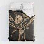 Minimalist Flowers In A Vase 5 Comforter Gallery Image 6