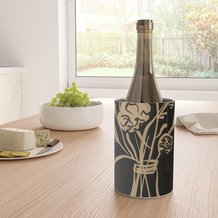 Minimalist Flowers In A Vase 5 Wine Chiller Gallery Image 4