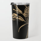 Minimalist Flowers In A Vase 5 Travel Mug Gallery Image 3