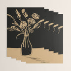 Minimalist Flowers In A Vase 5 Wrapping Paper Gallery Image 3