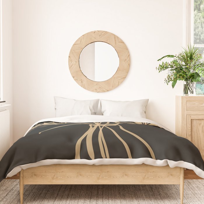 Minimalist Flowers In A Vase 5 Duvet Cover Gallery Image 3