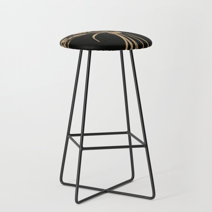 Minimalist Flowers In A Vase 5 Stool Gallery Image 1