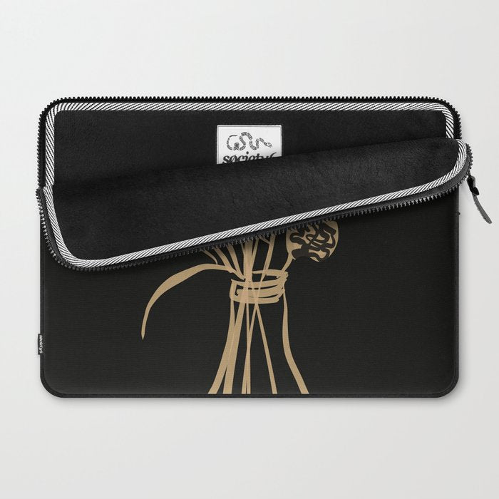 Minimalist Flowers In A Vase 5 Laptop Sleeve Gallery Image 2