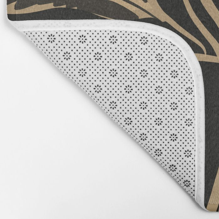 Minimalist Flowers In A Vase 5 Bath Mat Gallery Image 2