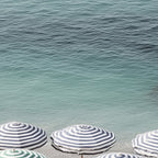 Seaside Patterns - Pastel Umbrella Coastal Print Coffee Mug Gallery Image 2