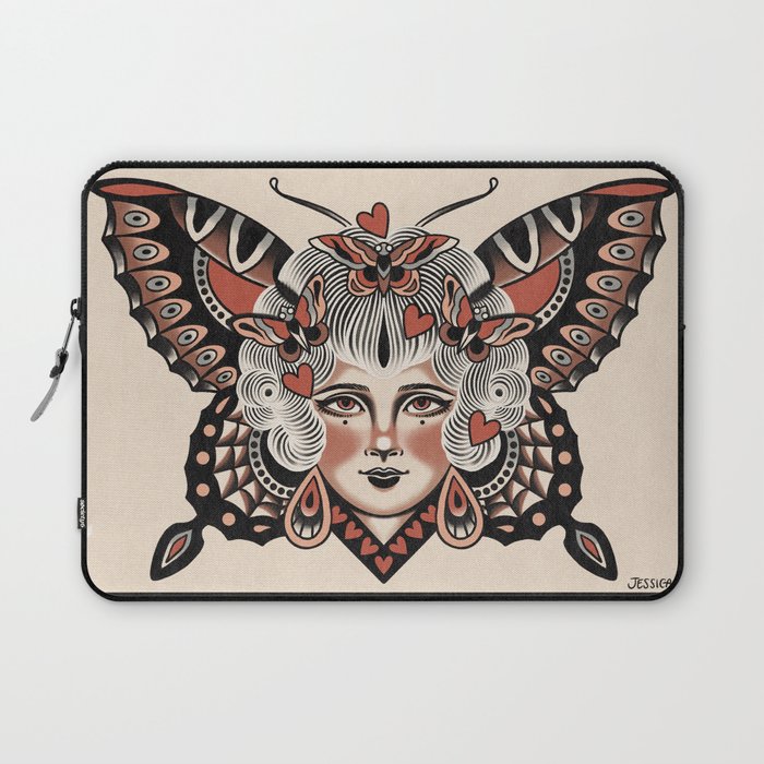 Queen of my heart (white hair) Laptop Sleeve Gallery Image 1
