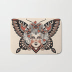 Queen of my heart (white hair) Bath Mat Gallery Image 1