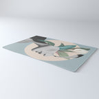 Floral Portrait /collage Rug Gallery Image 3