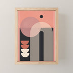Abstract Geometric Shapes 210 Mini Art Print Gallery Image 1