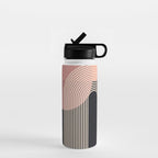 Abstract Geometric Shapes 210 Water Bottle Gallery Image 1