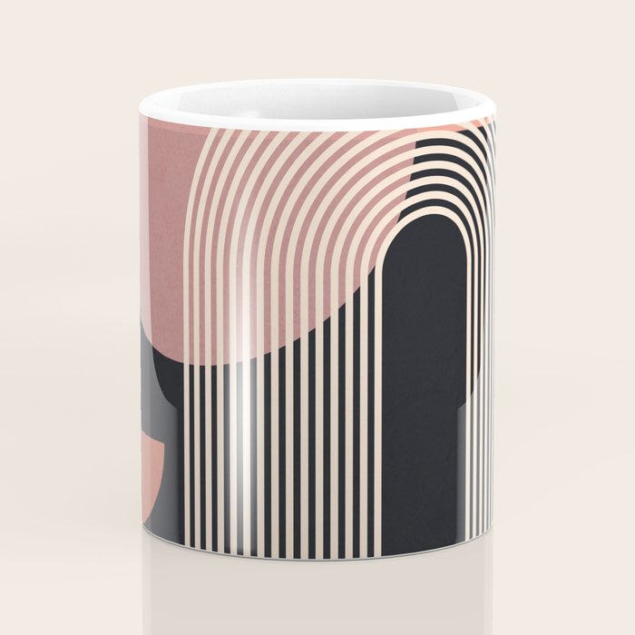 Abstract Geometric Shapes 210 Coffee Mug Gallery Image 4