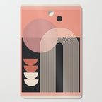 Abstract Geometric Shapes 210 Cutting Board Gallery Image 1