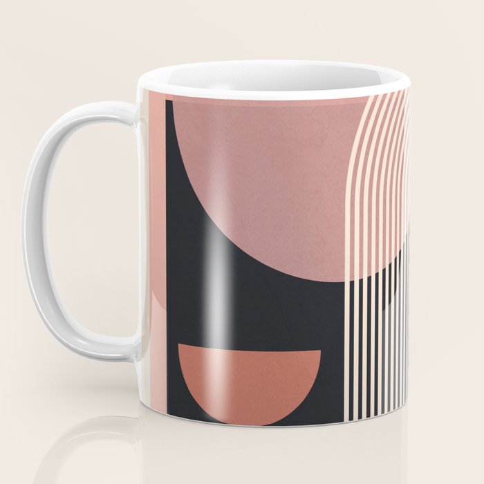 Abstract Geometric Shapes 210 Coffee Mug Gallery Image 3