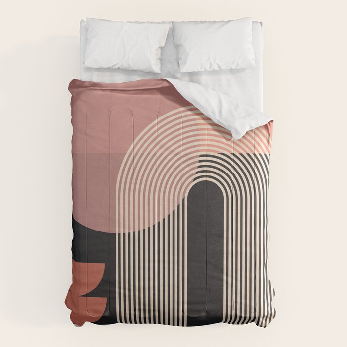 Abstract Geometric Shapes 210 Comforter Gallery Image 1