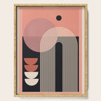 Abstract Geometric Shapes 210 Serving Tray Gallery Image 1
