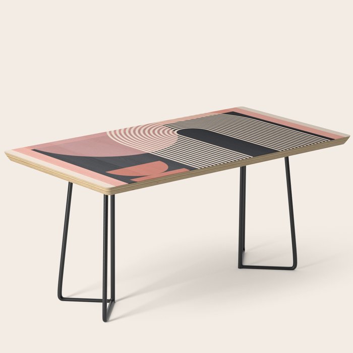 Abstract Geometric Shapes 210 Coffee Table Gallery Image 1