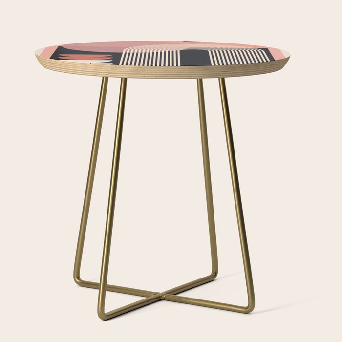 Abstract Geometric Shapes 210 Side Table Gallery Image 1