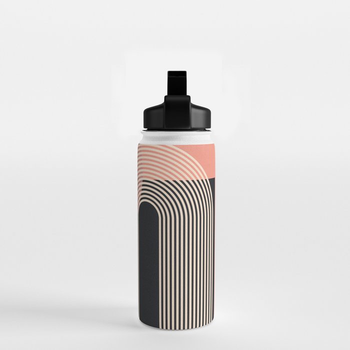 Abstract Geometric Shapes 210 Water Bottle Gallery Image 2