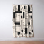 Lines in Motion 1 Window Curtain Gallery Image 3