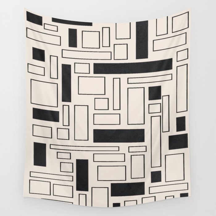 Lines in Motion 1 Wall Tapestry Gallery Image 4