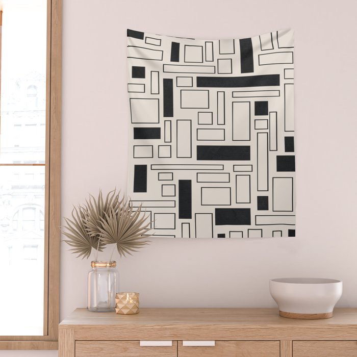Lines in Motion 1 Wall Tapestry Gallery Image 2