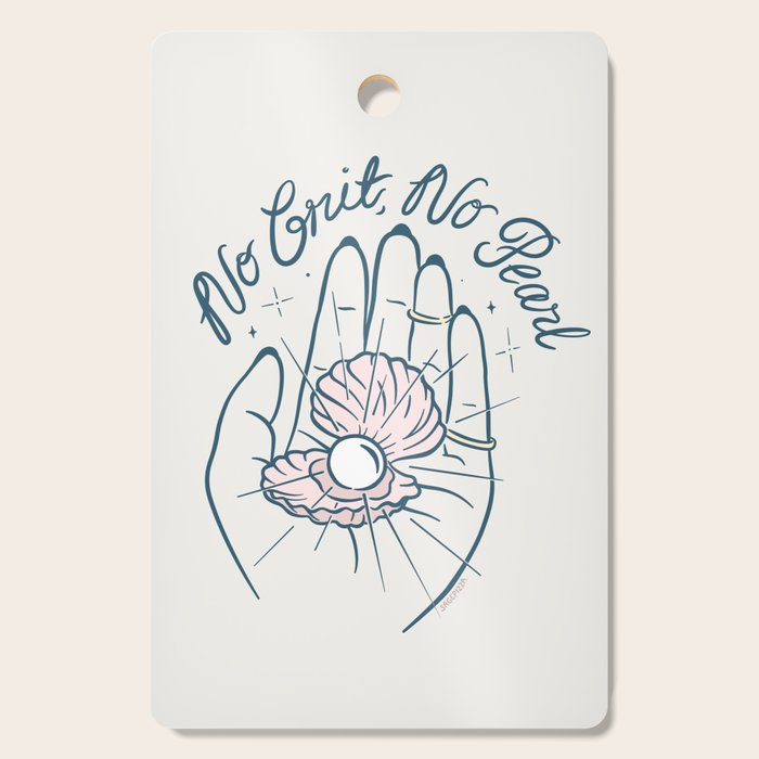 No Grit, No Pearl Cutting Board Gallery Image 1