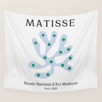 Periwinkle: Matisse Pastel Series 01 Wall Tapestry Gallery Image 4
