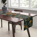 Summer Camping - Forest Green Table Runner Gallery Image 2
