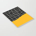 Sunkissed Gold | Warp Grid: Midnight Black Edition Notebook Gallery Image 3