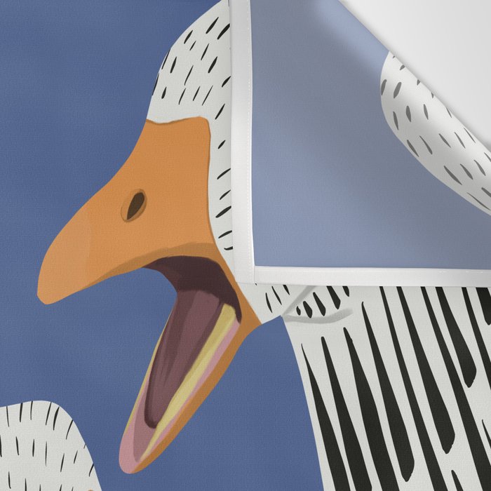 Cute Geese Wall Tapestry Gallery Image 3