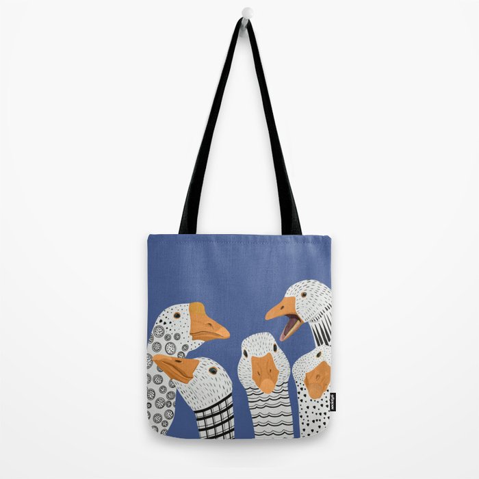 Cute Geese Tote Bag Gallery Image 2