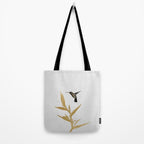 Hummingbird & Flower II Tote Bag Gallery Image 2