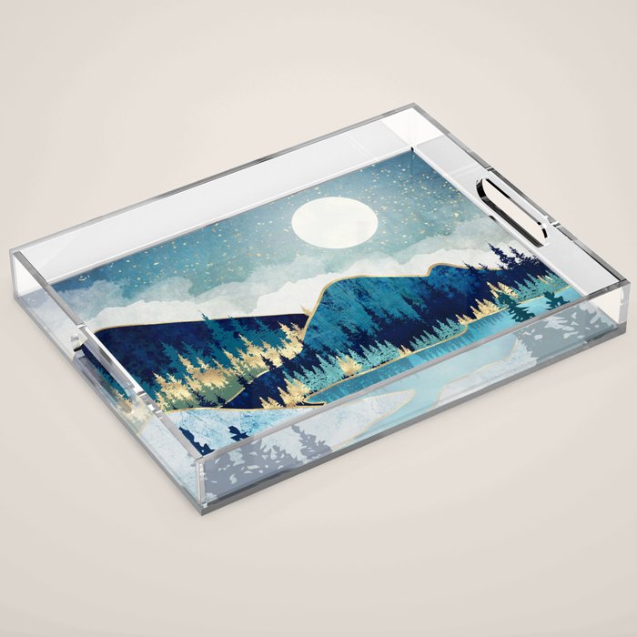 Morning Stars Acrylic Tray Gallery Image 1